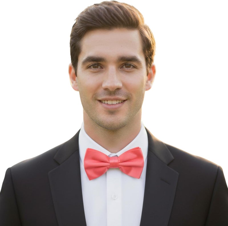 DIBI Adjustable Classic Pretied Bow Tie for Men, Women, and Boys - Men's Bowtie for Wedding, Costume Party and Formal Events - Image 2